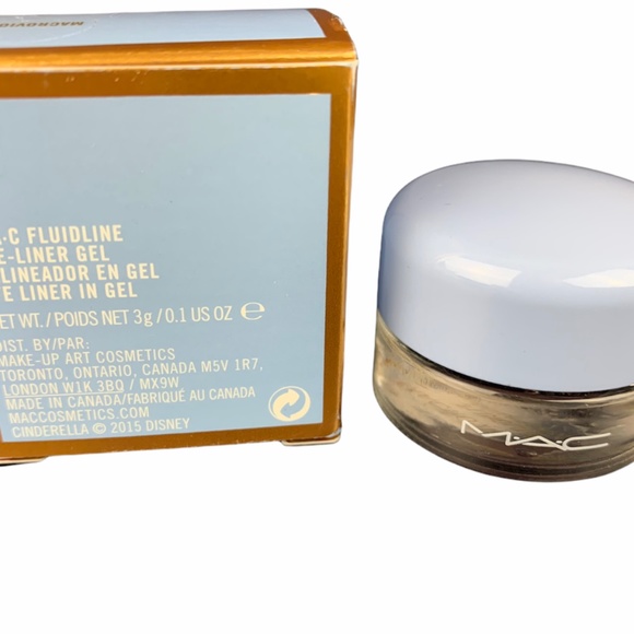 MAC Cinderella Collection Little Black Bow Fluidline Eye Liner Gel FULL SIZE NIB - Picture 5 of 6